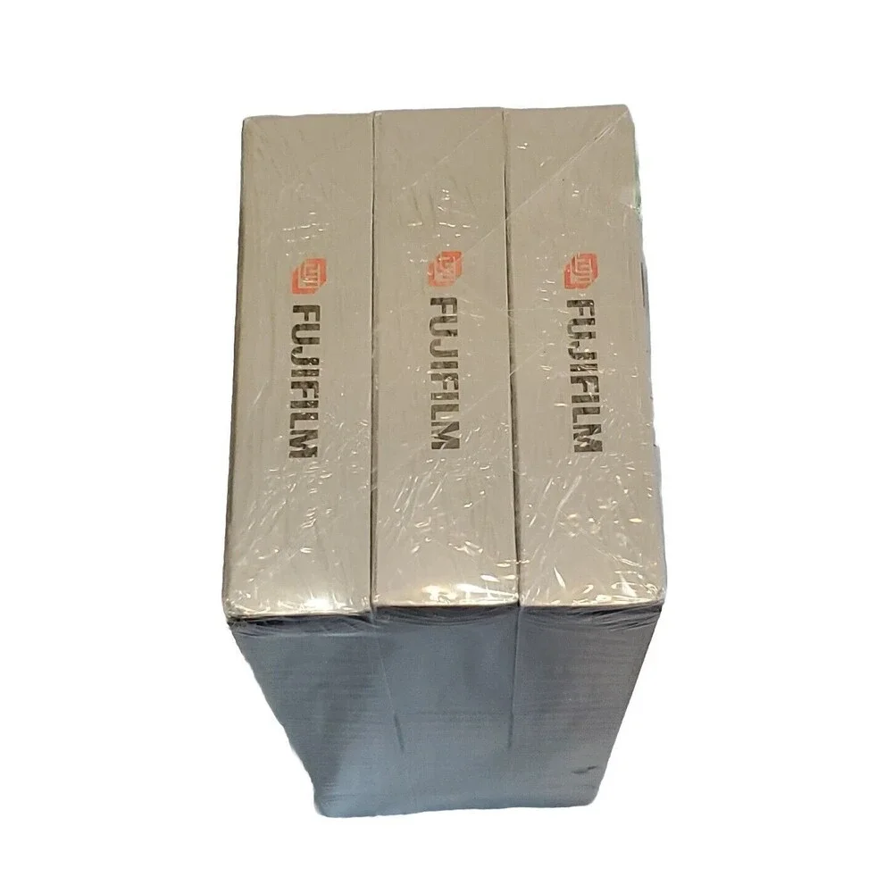 3-Pack FujiFilm 8 Hours High Quality T-160 VHS Video Tapes ~ New & Sealed